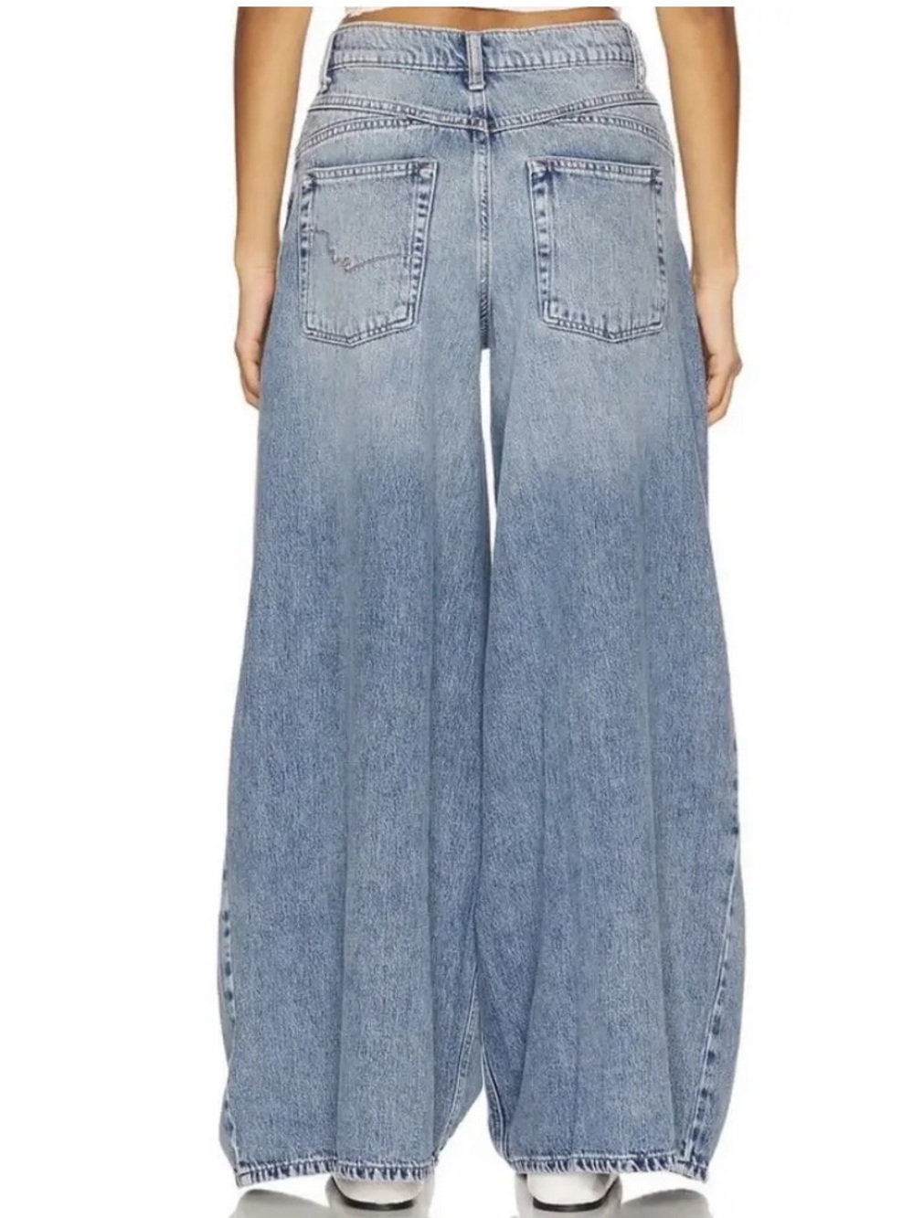 Free People We The Free Westward Demi Barrel WideLeg Jeans - Picture 2 of 10